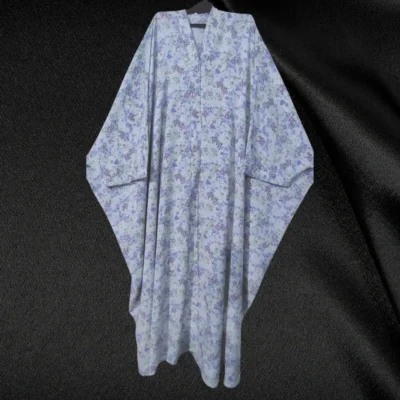 Butterfly Style Flare Printed Abaya