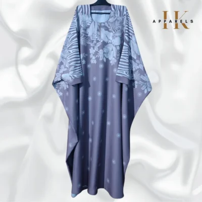 Butterfly Printed Abaya