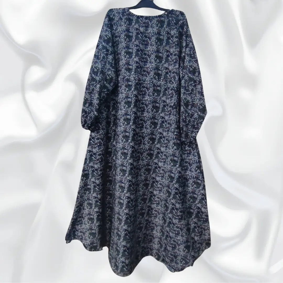 Fancy camouflage Printed Abaya